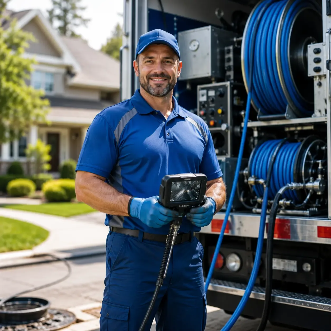 Local outdoor drain cleaning specialists in Sherman, CT